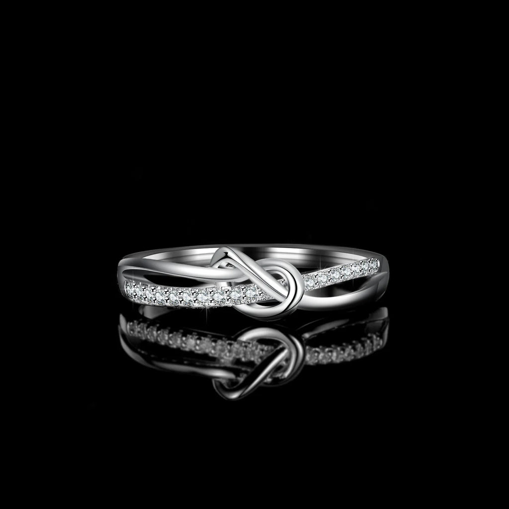 JoyceJelly Full Moissanite Ring 925 Sterling Silver 18K White Gold Plated Fine Jewelry For Women Bridal Bands Wedding Elegant
