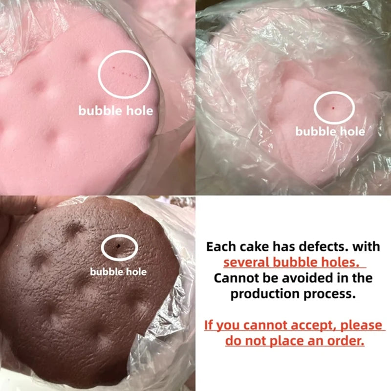 Squishy Simulated Cake Squeeze Toy Stress Relief Slow Rising Sensory Fidget Toys for Anxiety ADHD Autism Kids Adults