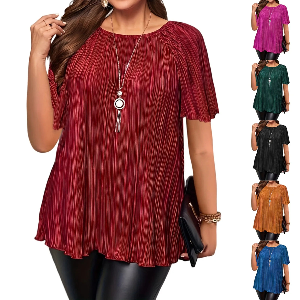 Women's Plus Size Casual Blouse