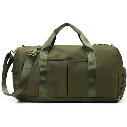 Personalized Duffel Bag Embroidered Sports Gym Bag Travel with Wet Dry Pockets & Shoe Compartment Gift For Groomsman,Bridesmaid