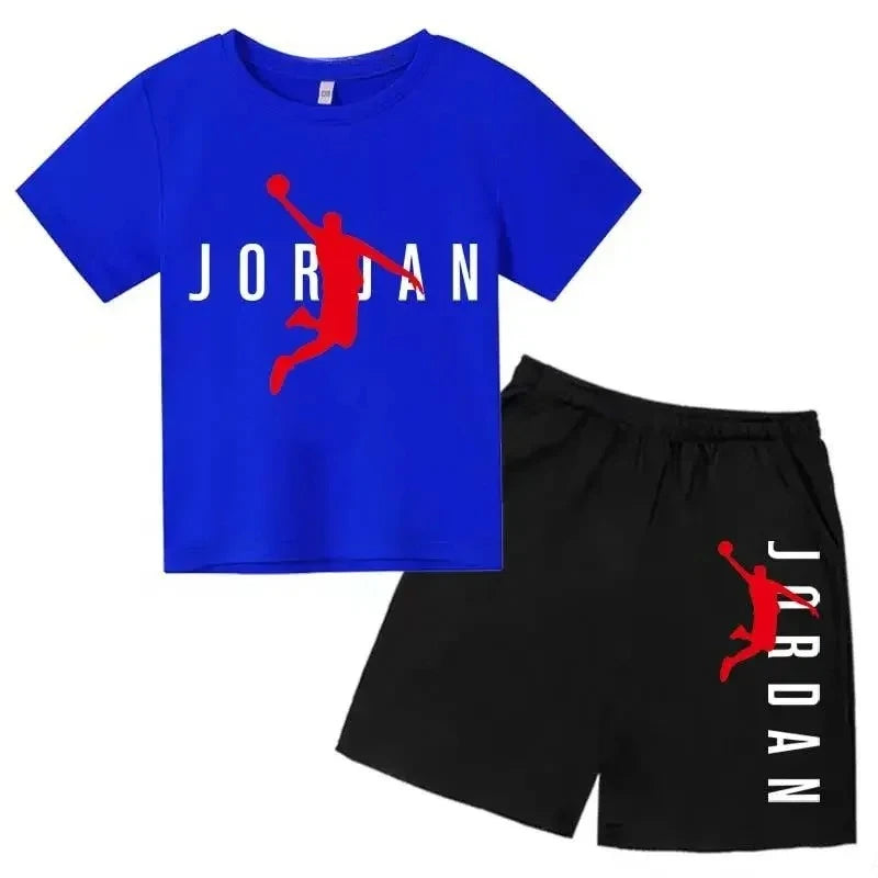 Suits 2-13 Years Boys Girls Fashion Outfits Sets Children Gift Clotheskids Clothes Boysshort Setsgrils Clothes for Kidsboys Luxu