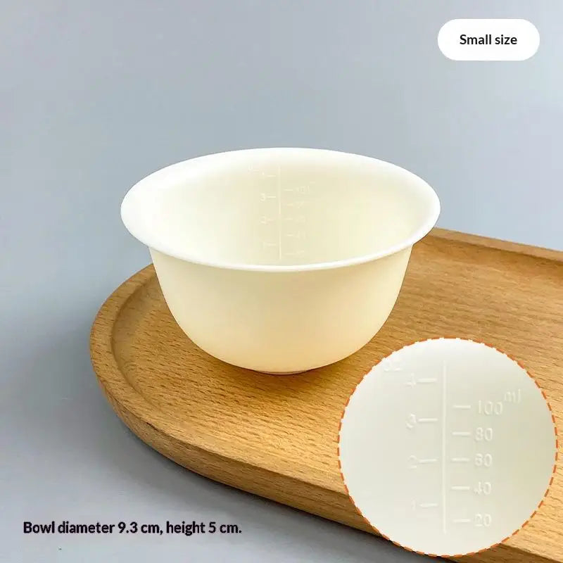 Silicone Mixing Bowl for Face Masks with Facial Applicator Spatula Perfect for DIY Beauty Supplies at Home