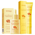 BIOAQUA Turmeric Skin Care Sets Anti-aging Anti Acne Face Serum Moisturizing Anti Dark Circles Eye Cream Facial Skin Care Kit