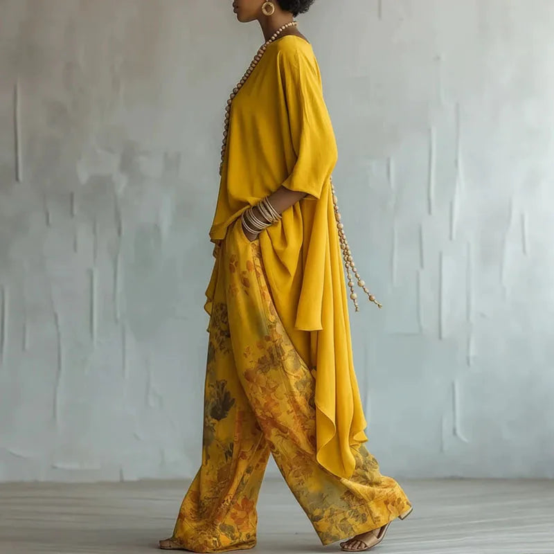 Women's Elegant Bohemian Two-Piece Set