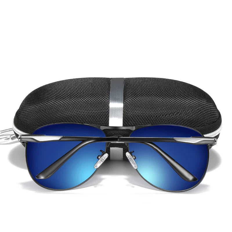 Classic Men And Women Polarized Sunglasses Fashion Metal Pilot Driving Fishing Sun Glasses Man Vintage Sunglass Eyeglasses