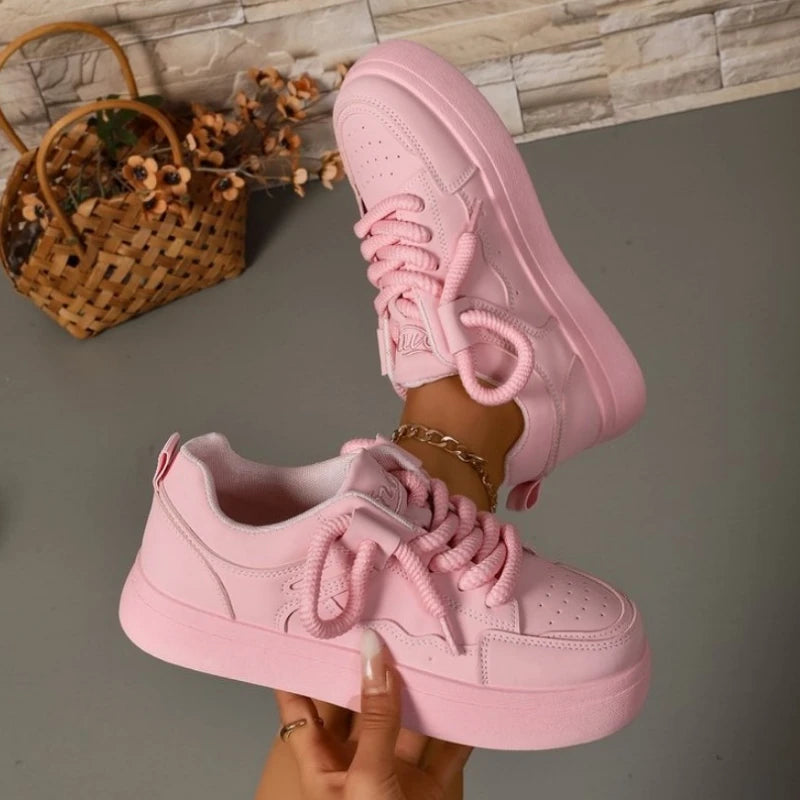 Women's Lightweight Sneakers with Cushioned Sole