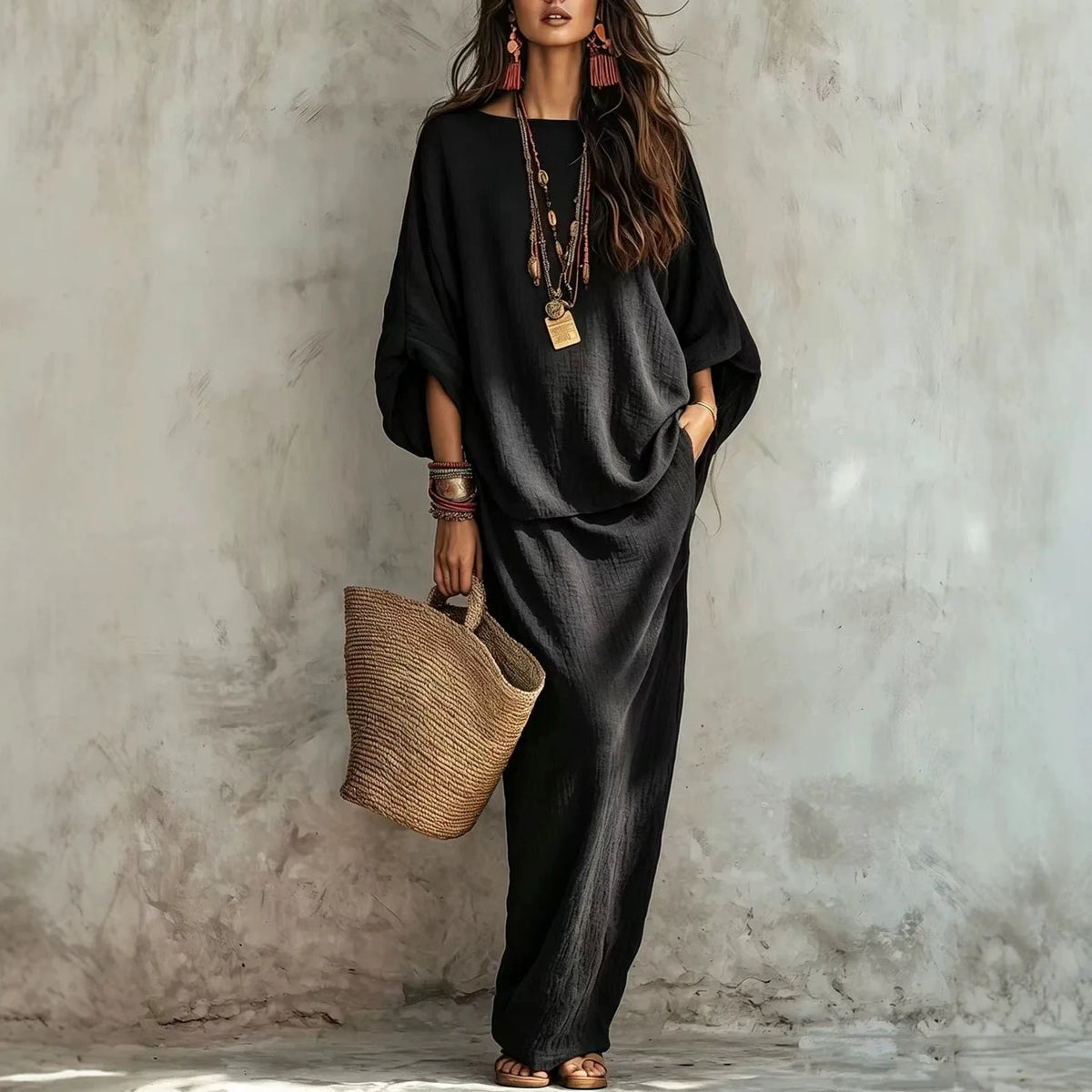 Women's Bohemian Two-Piece Set. Pure comfort and Style