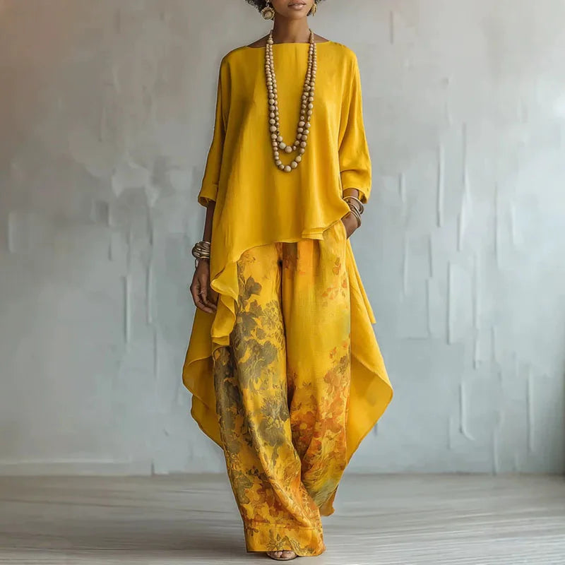 Women's Elegant Bohemian Two-Piece Set