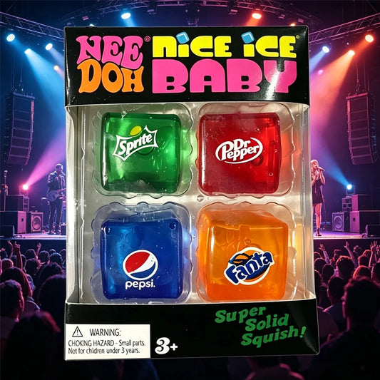 Squishy ;Schylling NeeDoh Nice Cube /;Sensory Squeeze Toy Super Squish Stress Relief Anxiety Sensory Tool Stress Reliever Toys