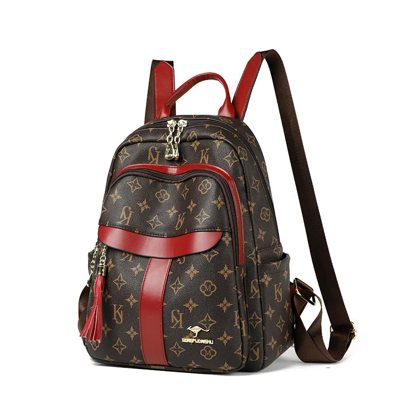 Ladies Designer Backpack – Premium PU Leather