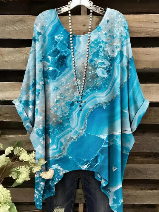 Women's Relaxed Bohemian Blouse