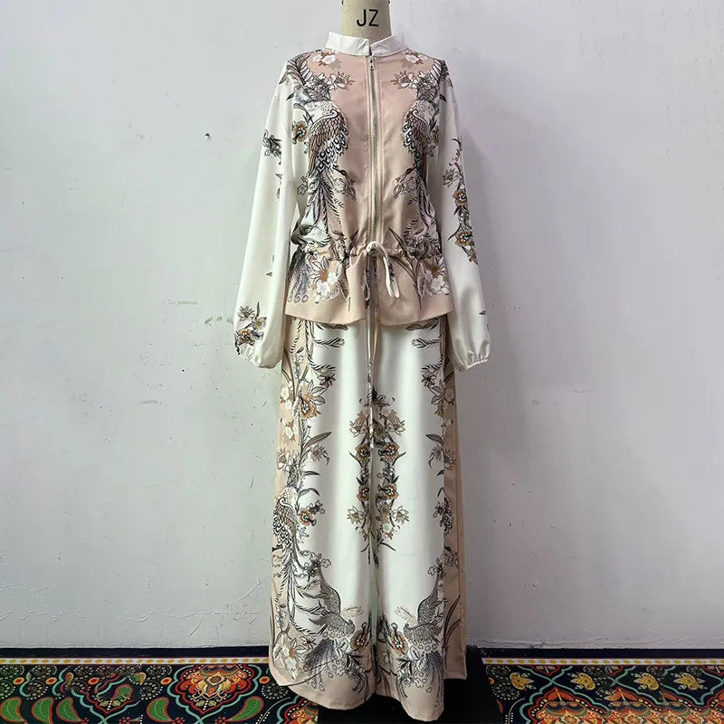 Women's Bohemian Style Two Piece Outfit