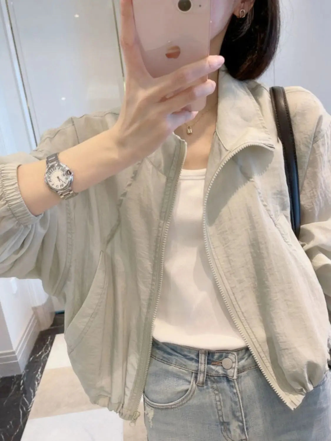 Sunscreen Clothes for Women Summer New Lazy Style French Casual and Fashionable Light and Breathable Sunscreen Clothes for Women