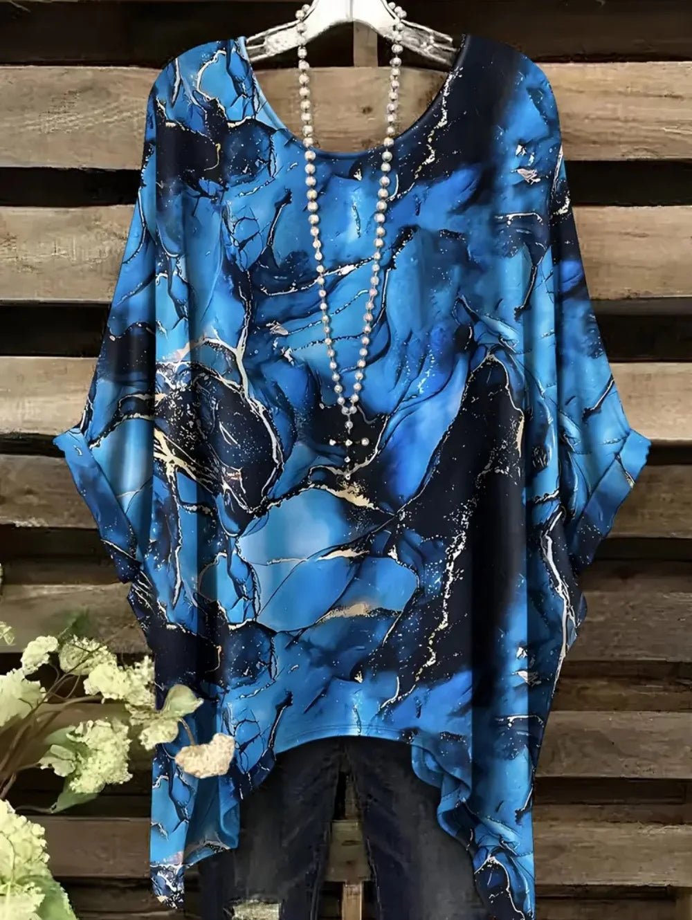 Women's Relaxed Bohemian Blouse