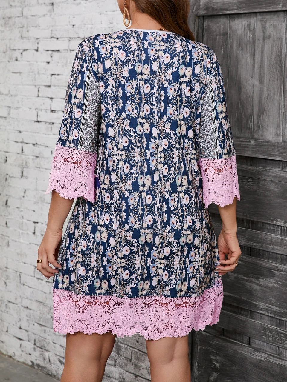 Women Plus Size Elegant Casual Dress