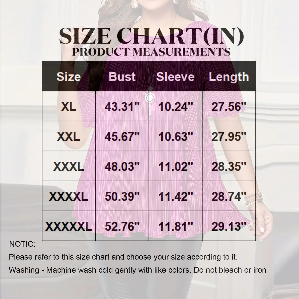 Women's Plus Size Casual Blouse