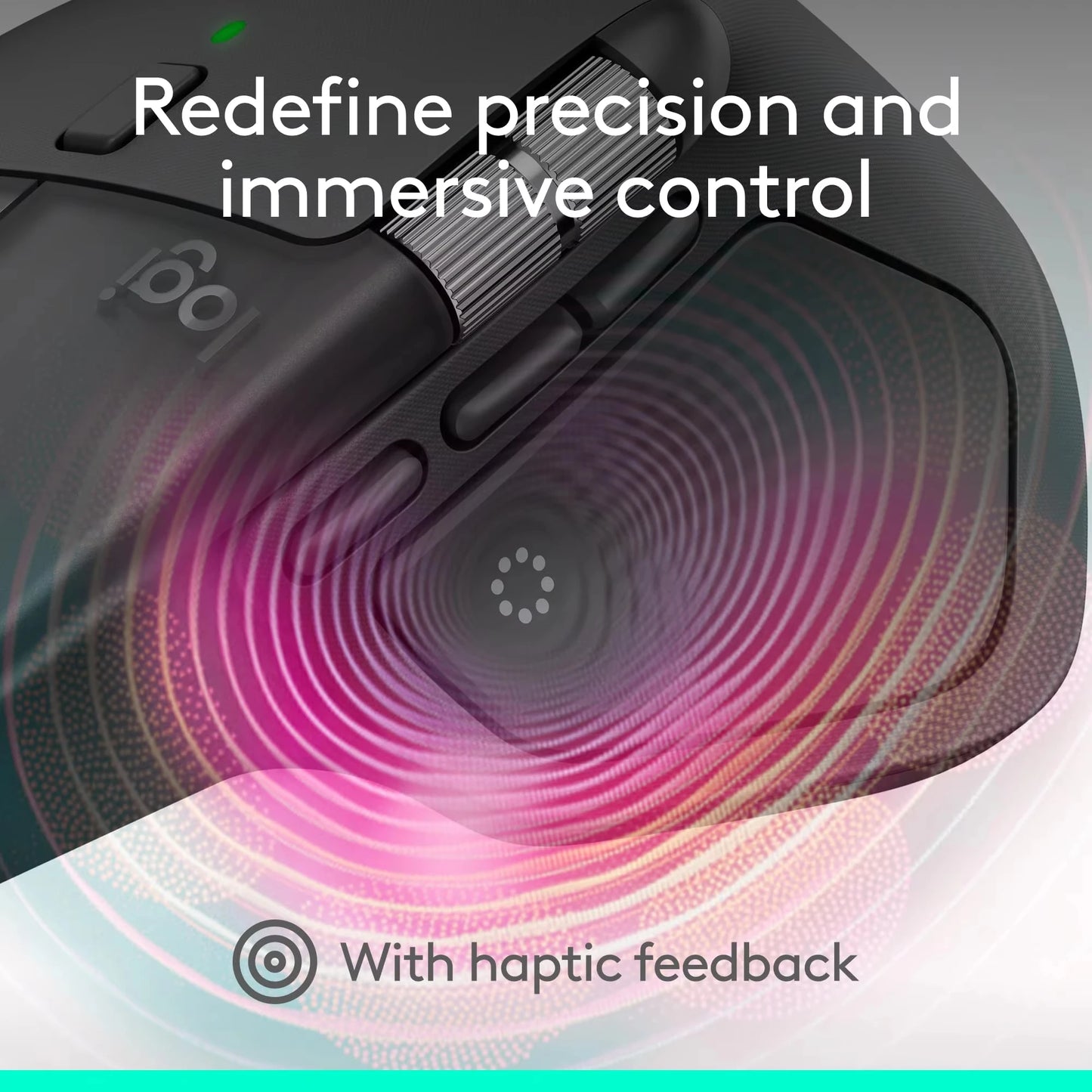NEW Logitech MX Master 4 Ergonomic Wireless Mouse with Advanced Performance Haptic Feedback Ultra-Fast Scrolling, USB-C Charging