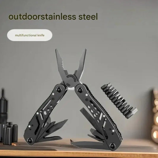 Multitool 24-in-1 Multitools Pliers with Professional multitool survivalowy Camping and Hunting Gifts for Men Dad Hus band
