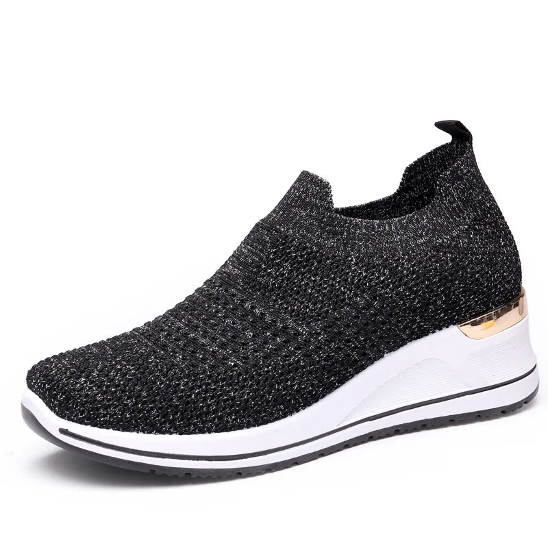 summer new women's shoes increase platform shoes Breathable comfortable casual shoes women's shoes