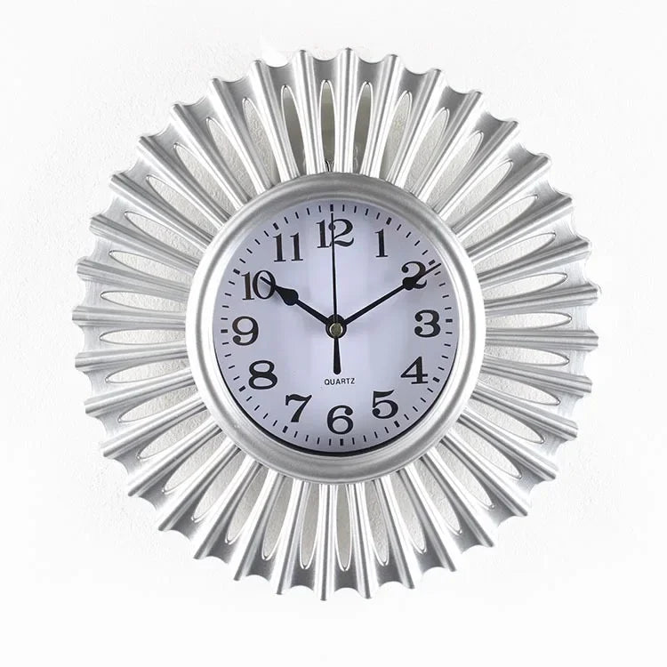 Wall clock European living room Personality creative Fashion clock Silent art bedroom living room Kitchen wall decoration