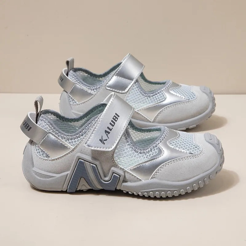 Summer 2026 Boys And Girls Casual Sports Shoes Breathable Outdoor Non-Slip Soft Soled Children's Shoes for Active Kids 26-37