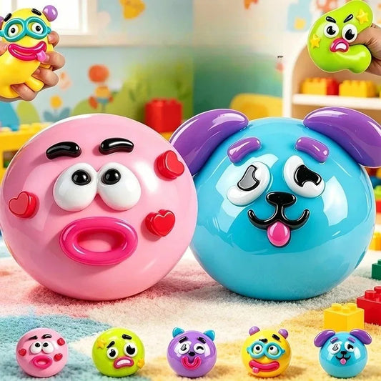 The new 2026 Smushers Squishy, Squishy exchanges dog face toys, slowly rises the foldable toys and relaxes the senses.
