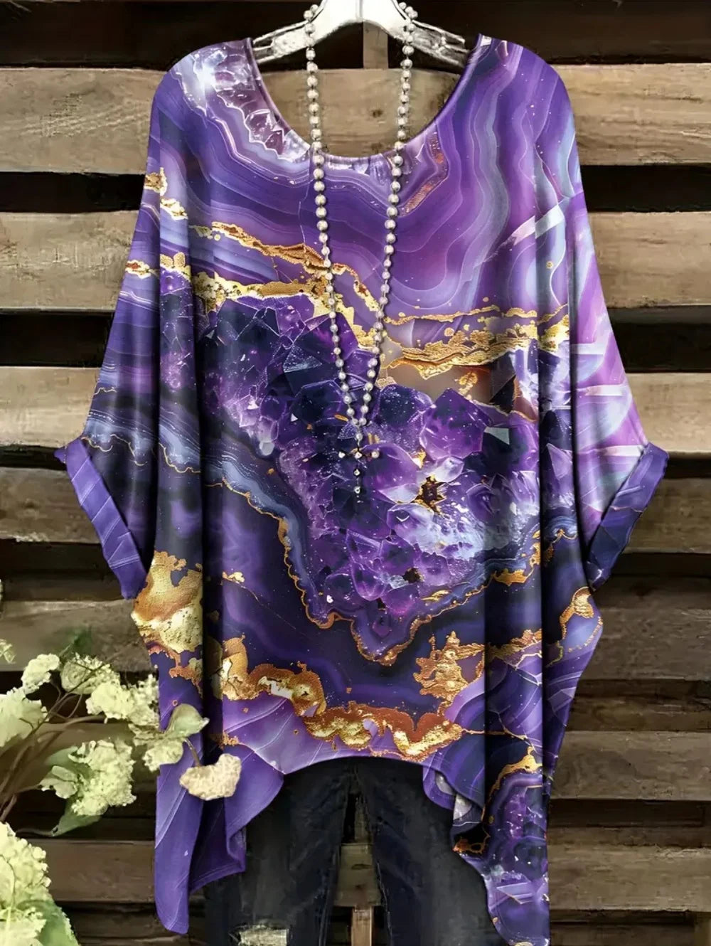 Women's Relaxed Bohemian Blouse