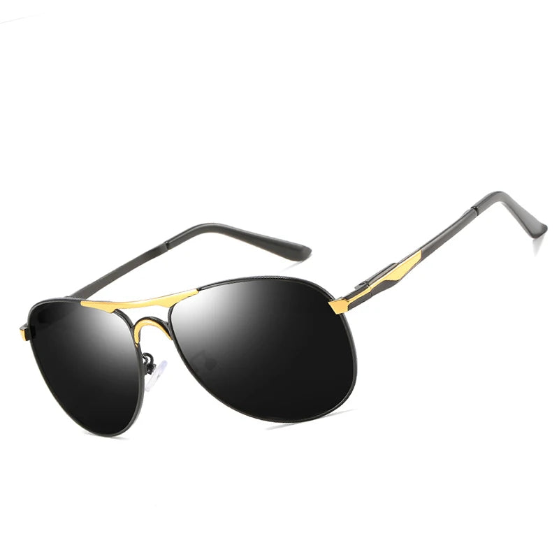 Classic Men And Women Polarized Sunglasses Fashion Metal Pilot Driving Fishing Sun Glasses Man Vintage Sunglass Eyeglasses