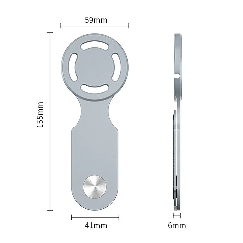 Phone Holder Aluminium Alloy Dual-Screen Laptop Screen Expand Stand Folding Side Mount Bracket For ipad Mobile Phone