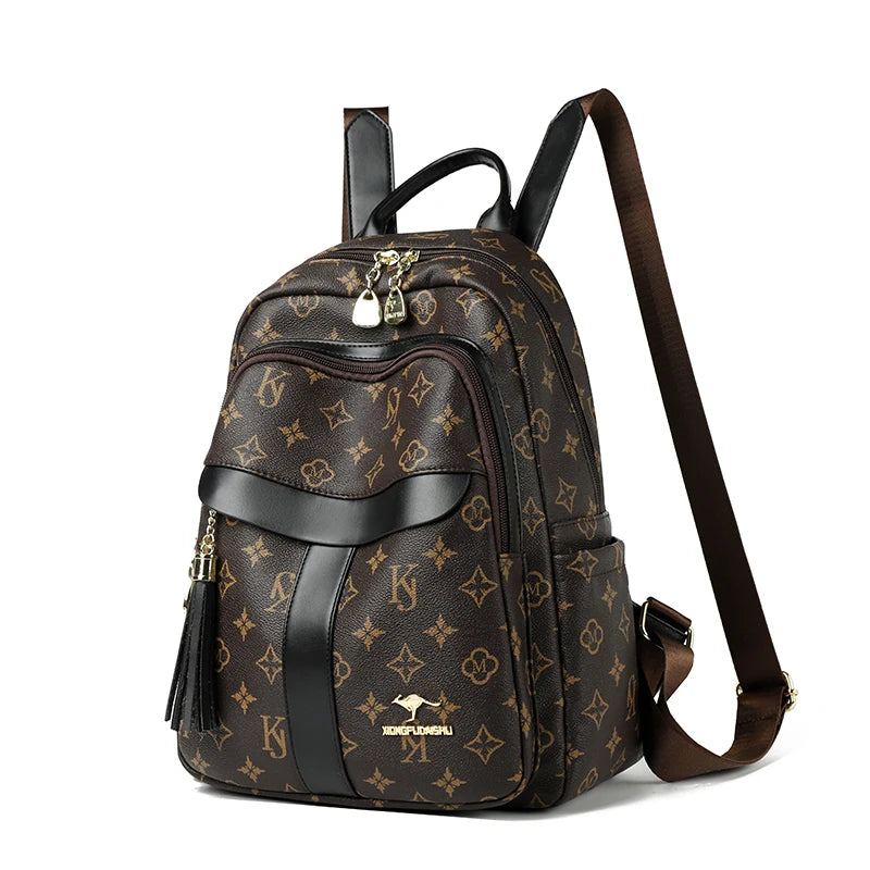 Ladies Designer Backpack – Premium PU Leather