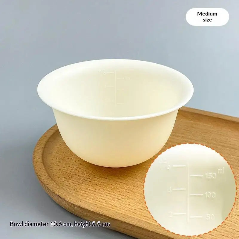 Silicone Mixing Bowl for Face Masks with Facial Applicator Spatula Perfect for DIY Beauty Supplies at Home