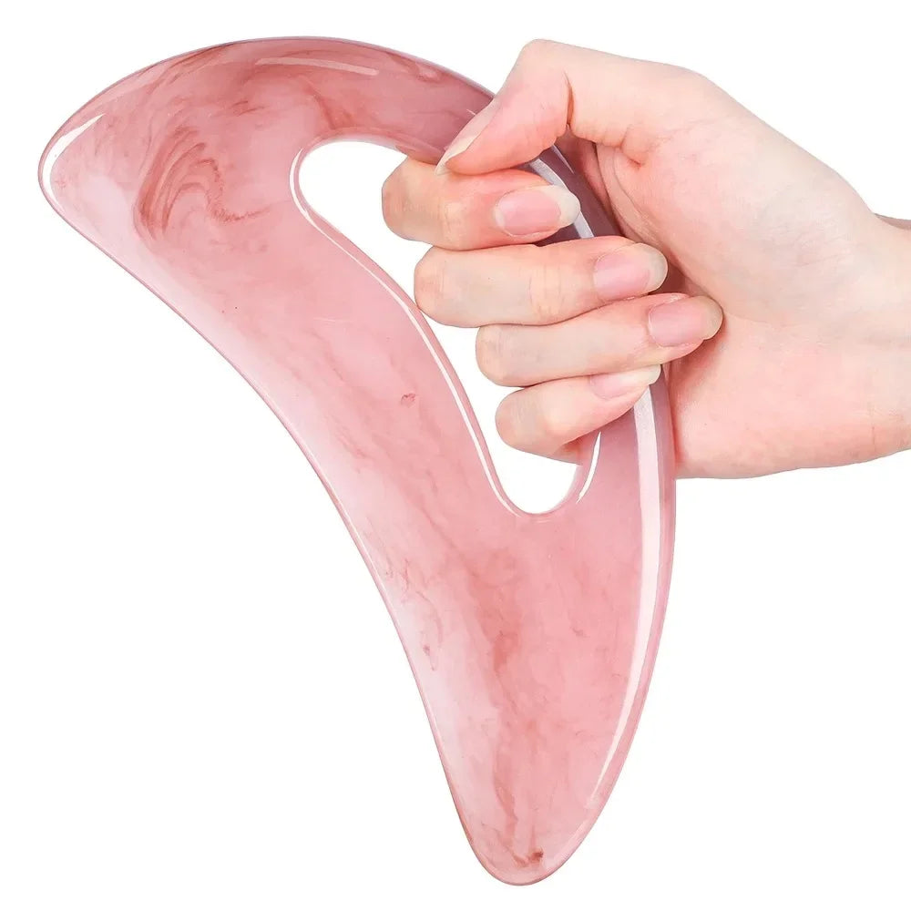Body Guasha Massage Tool Set Large Gua Sha Board Muscle Scraping Massage Tools Facial Anti Cellulite Spa Acupuncture Tools