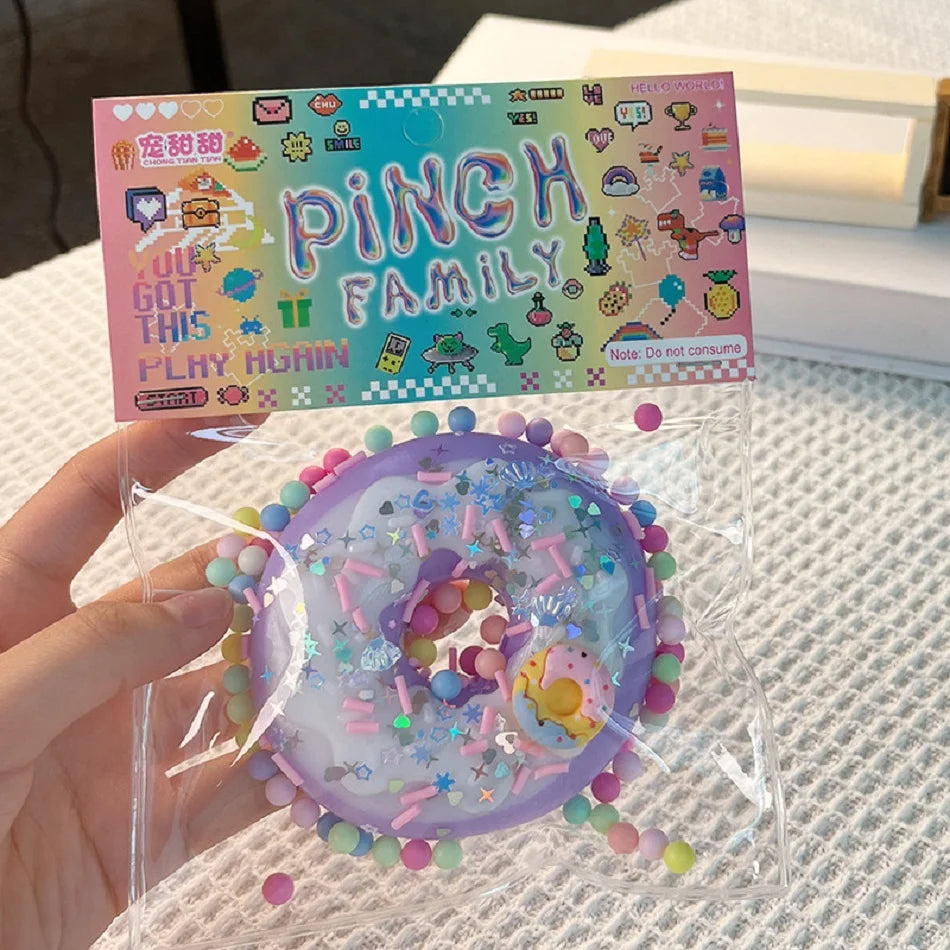 Bestseller Squishy Cake Doughnut Stress Relief Toy, Extra Large Sensory Fidget Toys for Kids Adults Anxiety Relaxation Squeeze G