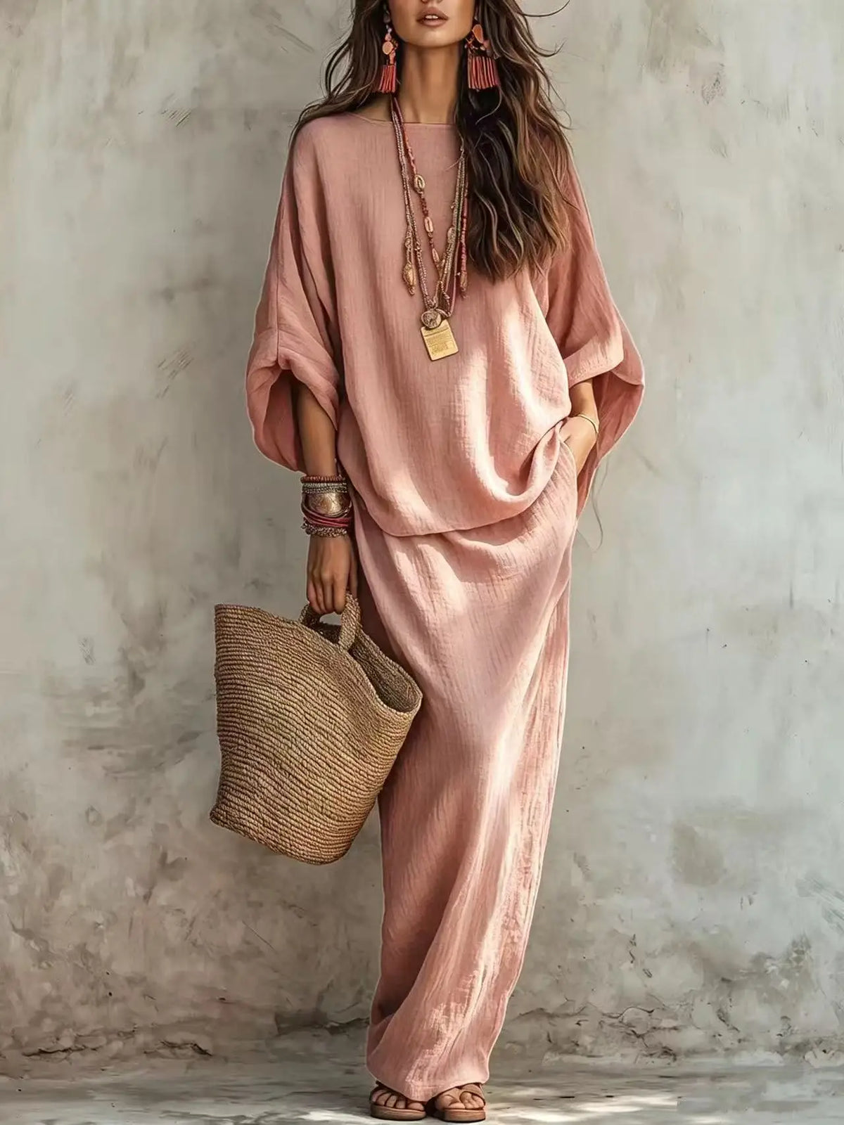 Women's Bohemian Two-Piece Set. Pure comfort and Style