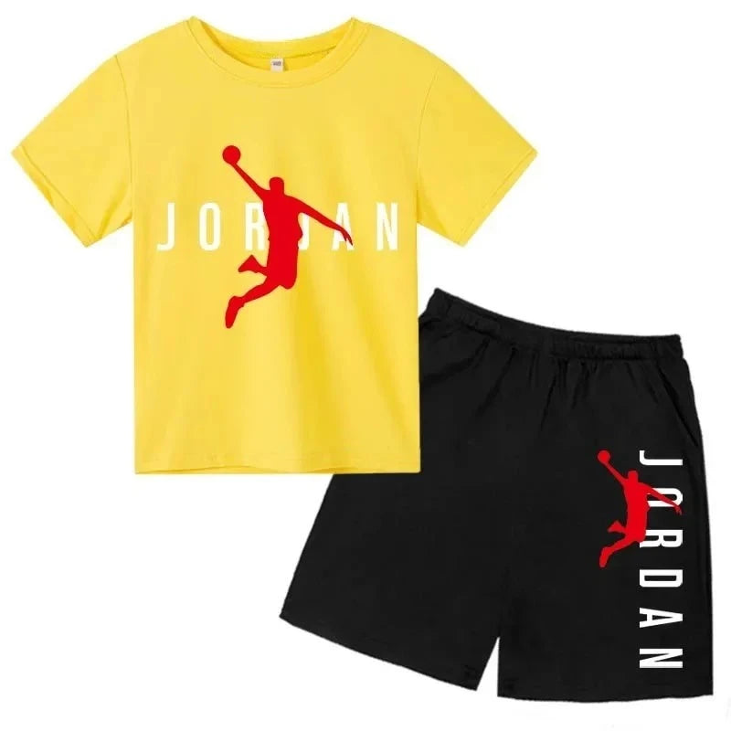 Suits 2-13 Years Boys Girls Fashion Outfits Sets Children Gift Clotheskids Clothes Boysshort Setsgrils Clothes for Kidsboys Luxu