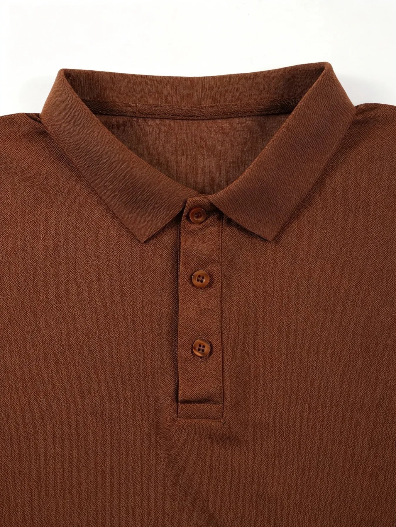 Business Casual Clothing For Man's Summer Loose Solid Polo Shirt New Oversized Office Short Sleeve Soft Hip Hop Sportswears