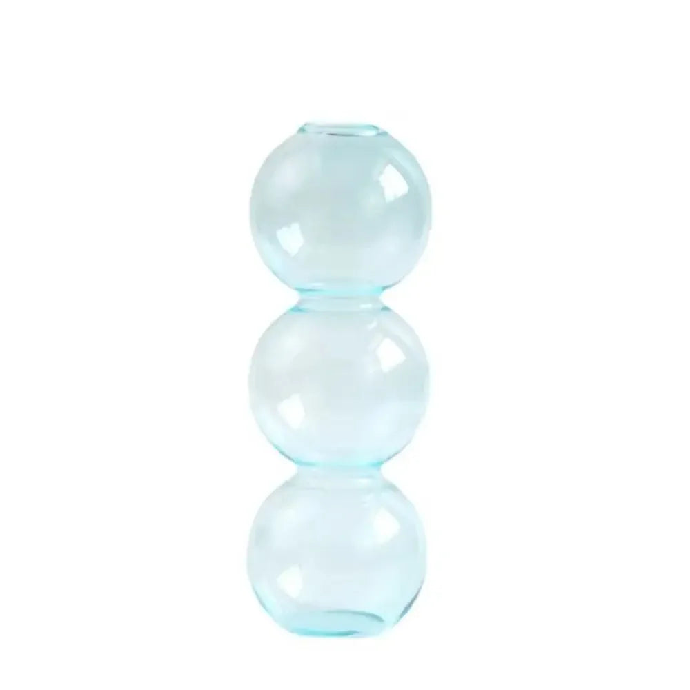 Living Room Glass Vase Creativity Contracted Dining Room Flower Arrangement Dry Flower Simulation Flower Decor Christmas Gifts