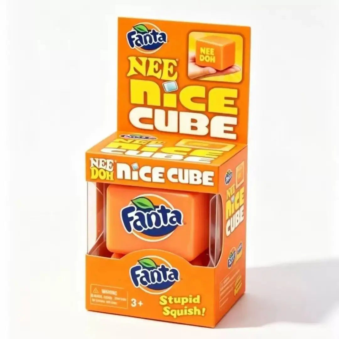 NeeDoh Nice Cube Squishy Soft Sensory Fidget Toy Stress Relief Anxiety Relief Sensory Toy Squeezable Fidget Squishy Soft New