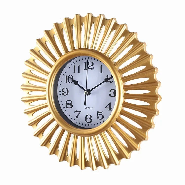 Wall clock European living room Personality creative Fashion clock Silent art bedroom living room Kitchen wall decoration