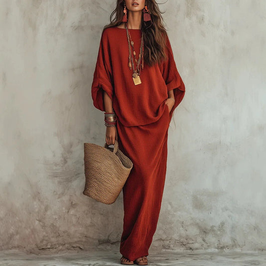 Women's Bohemian Two-Piece Set. Pure comfort and Style