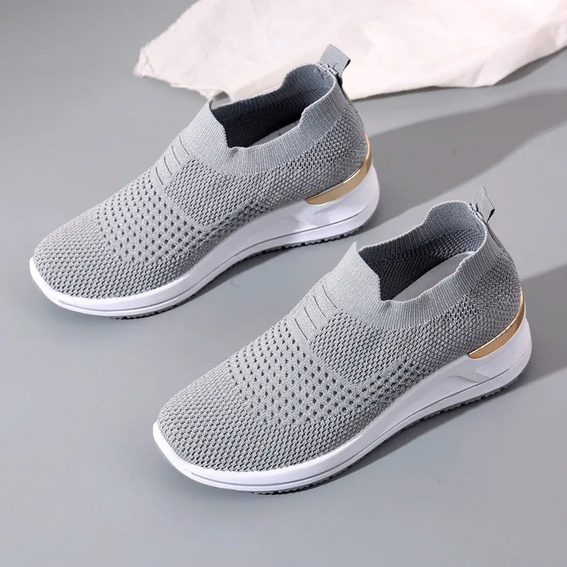 summer new women's shoes increase platform shoes Breathable comfortable casual shoes women's shoes