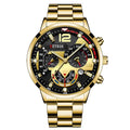 Fashion Mens Watches Luxury Quartz Wristwatch Calendar Luminous Clock Men Business Casual Watch Reloj Hombre