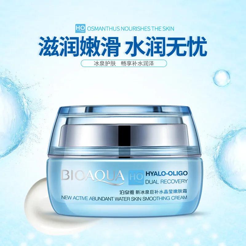 BIOAQUA Hyaluronic Acid Face Cream Moisturizing Firming Brightening Facial Essence Serum Skin Care