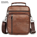 Hot Fashion Men Messenger Bags Genuine Leather Handbags for Man Luxury Brand Male Crossbody Bag for Mini Pad Boy Shoulder Bag