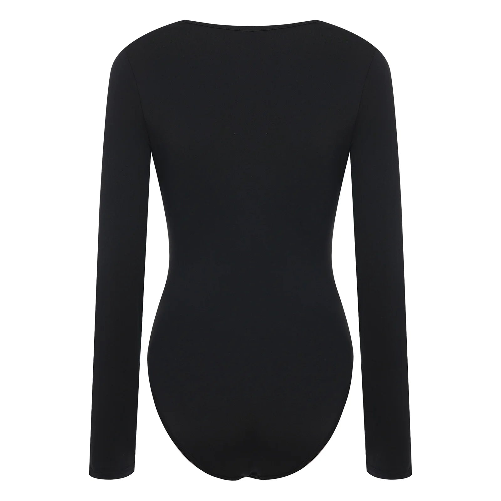 Womens Versatile Bodysuit  Bodywear Undershirt Deep V Neck with Lace Trim Front Middle Ruched Buttoned Crotch Leotard Jumpsuit