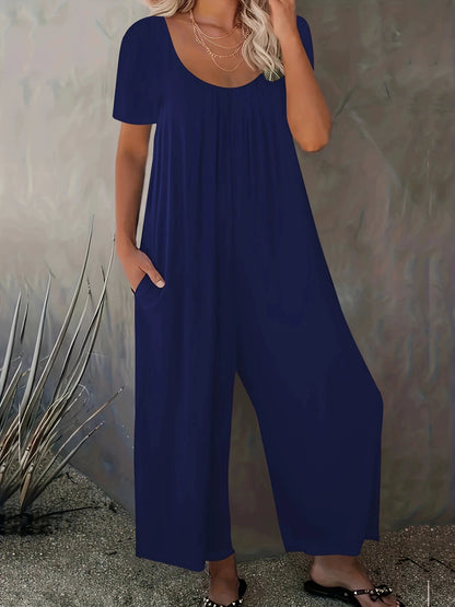Women's Plus Size Jumpsuit. Comfort & Class