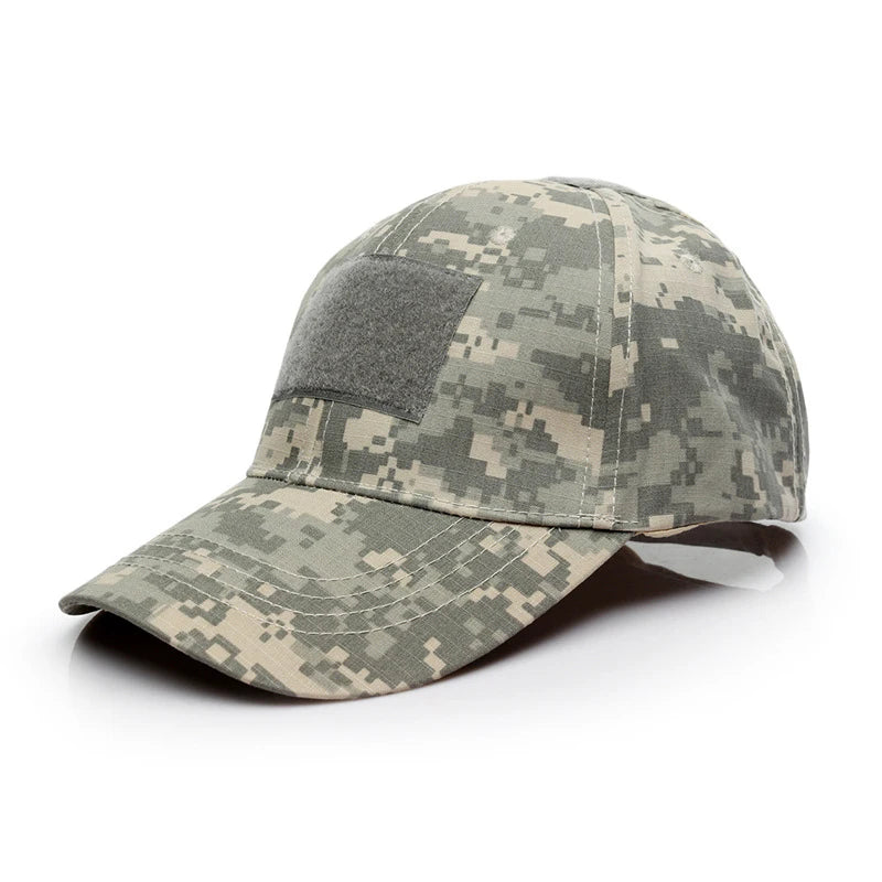 Camouflage Baseball Cap Outdoor Sports Hiking Fishing Hunting Caps Sunscreen Casual Sun Hats For Men Women