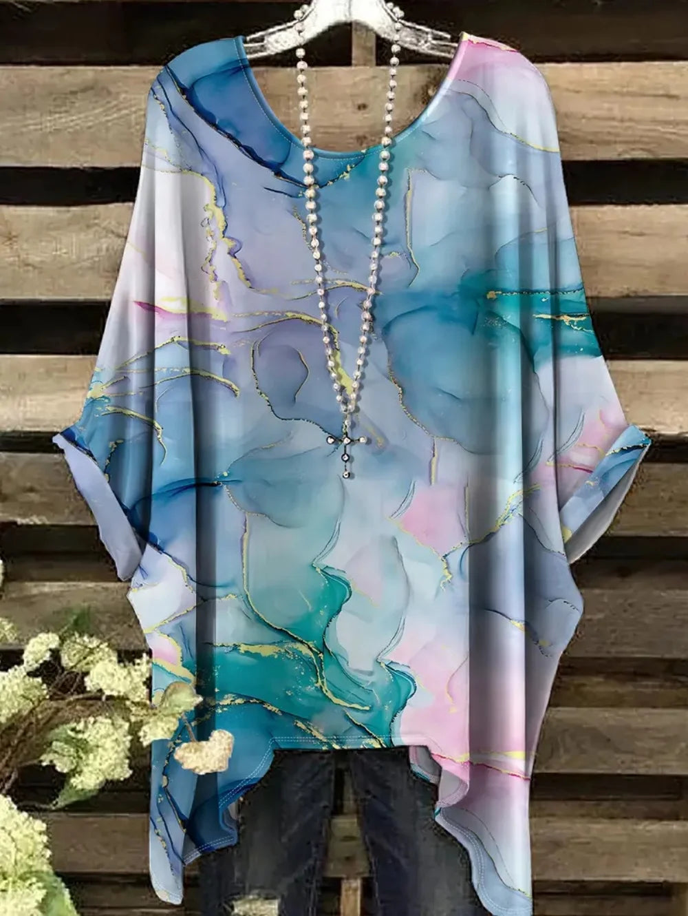 Women's Relaxed Bohemian Blouse