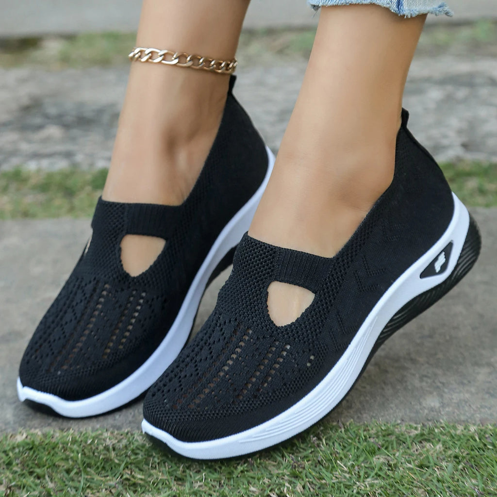 Summer women's casual sports shoes simple  light and solid women's shoes for sale throughout the four seasons with free shipping