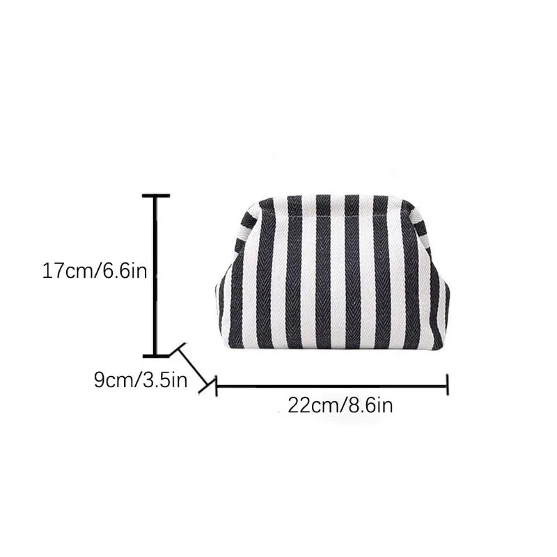 Summer Woven Crochet Purses for Women Beach Clutch Handbags 2025 Dumpling Hobo Casual Colorblock Bag Ladies Ruched Cloud Purse
